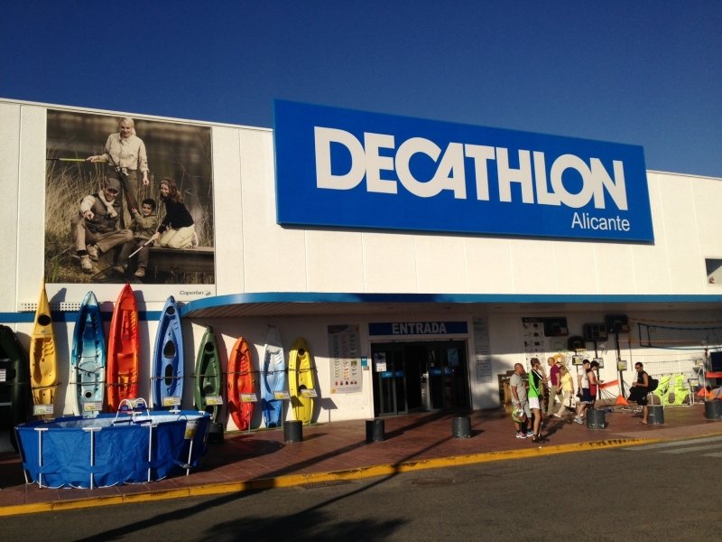 Le magasin Decathlon à Alicante