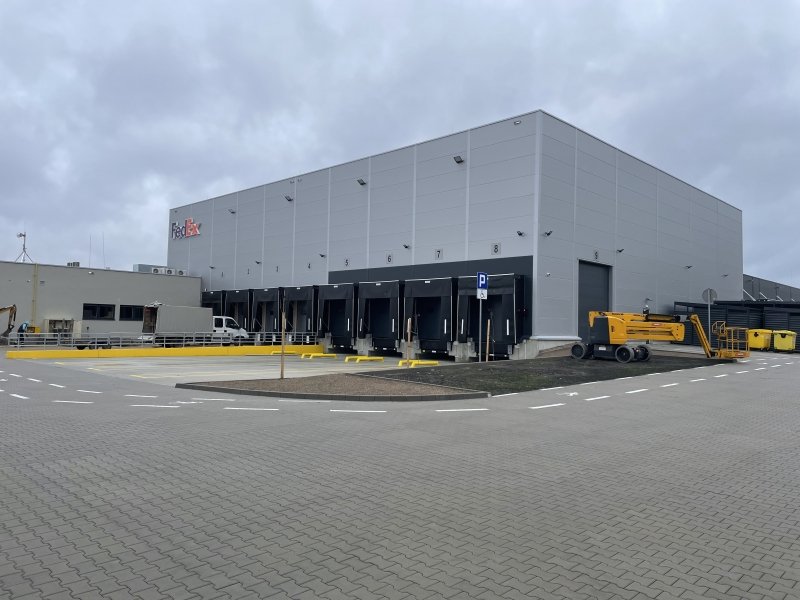 Un actif logistique de 2 528m2 à Olsztyn en Pologne.
