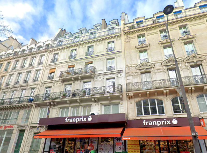 Le 73 Sébastopol à Paris 2. © Google Maps