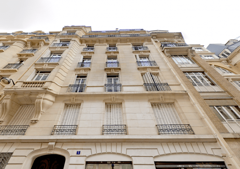 Le 4 Square Georges Lesage, cédé par AMDG à la Ville de Paris. © Google Maps