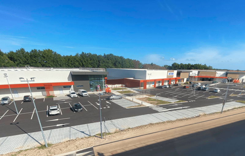 Le Lidl situé à Treillières (44). 