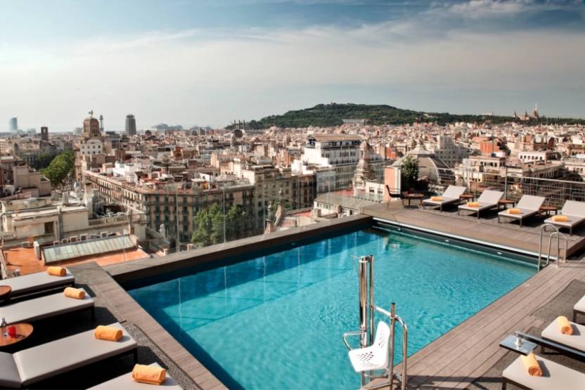 Le 5* NH Collection Barcelona Gran Hotel Calderón. Le 5* NH Collection Barcelona Gran Hotel Calderón.