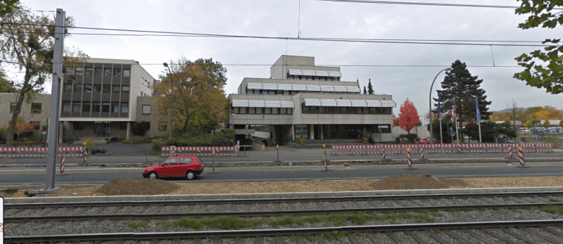 L'ensemble Godesberger Allee 115-121, situé à Bonn @GoogleMaps