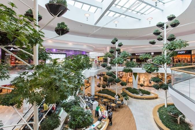 Le Shopping City Süd à Vienne. © URW Le Shopping City Süd à Vienne. © URW