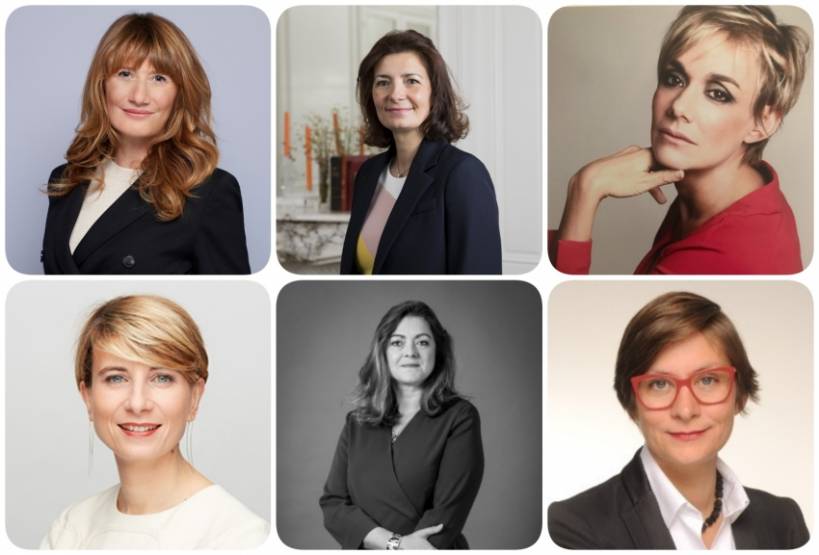 Chloé Thiéblemont, Eglantine Lioret, Antonia Raccat, Sidonie Fraiche-Dupeyrat, Amélie Pinçon & Carol Santoni.