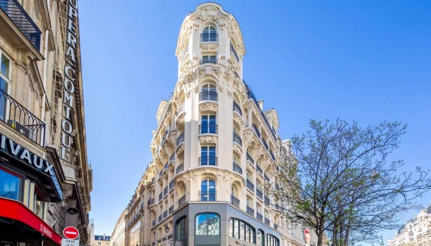 Le 13 Marivaux, dans le 2e arrondissement de Paris. © Foncière Bonneau Le 13 Marivaux, dans le 2e arrondissement de Paris. © Foncière Bonneau