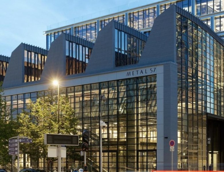 Métal 57, le siège de BNP Paribas Real Estate. © Vincent Fillon 