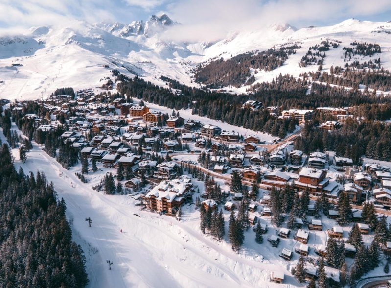 Le village de Courchevel 1850. 