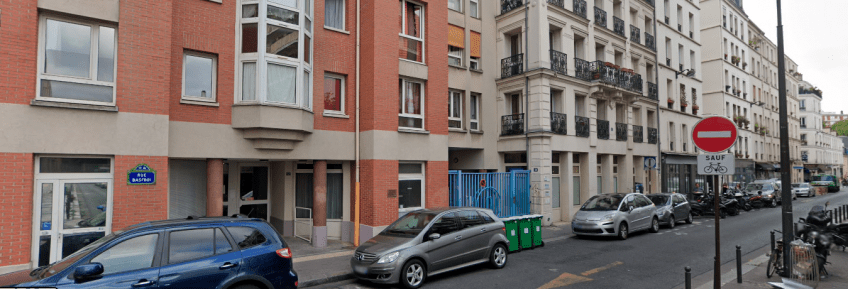 La rue Basfroy, dans le 11e arrondissement de Paris ©Google Maps