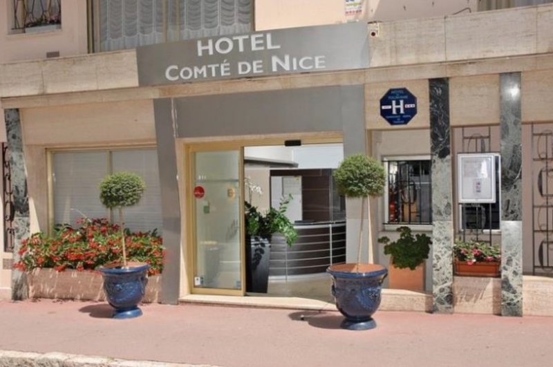 L'hôtel le Comté de Nice, à Beaulieu-sur-Mer. 