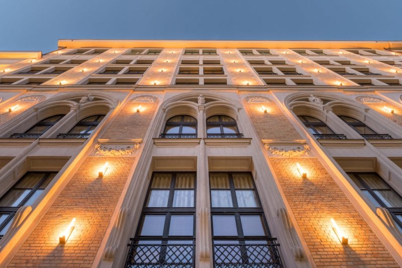 La façade du Sax Paris. @Romuald Nicolas