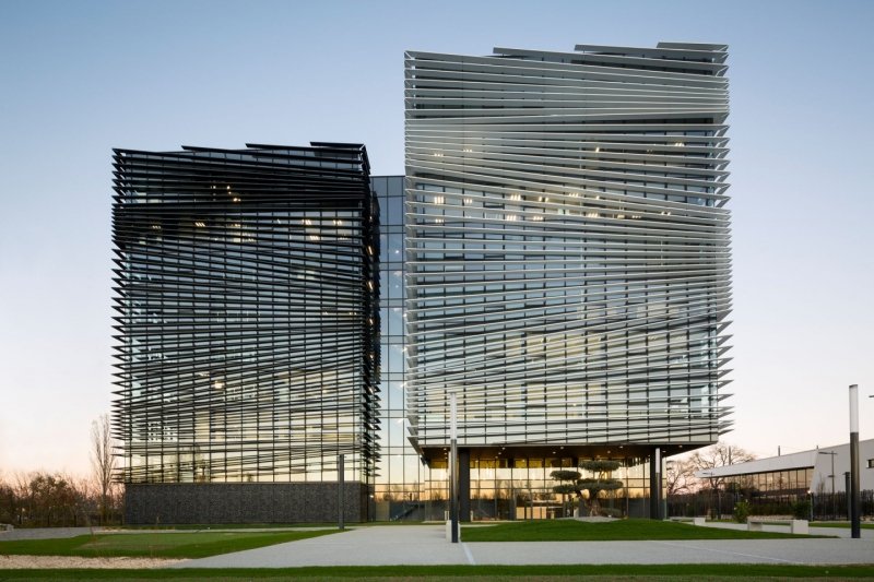 Le site de Thalès à Labège © LCR archi / Mathieu Ducros