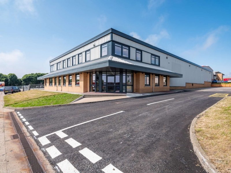 Le site Wärtsilä Corporation à Aberdeen. 