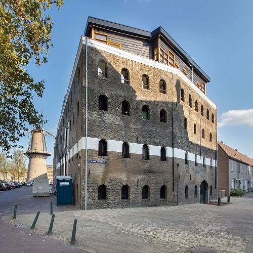 La résidence de Schiedam, à proximité de Rotterdam. La résidence de Schiedam, à proximité de Rotterdam.