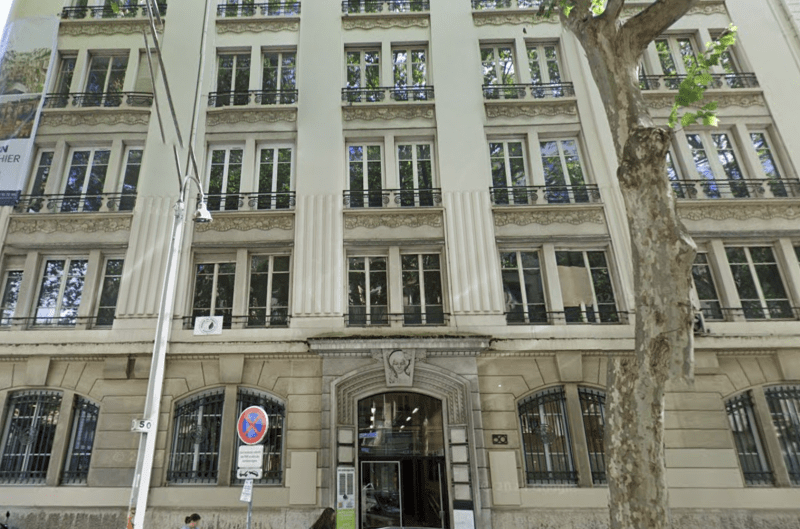 Le 50 cours Franklin-Roosevelt à Lyon. © Google Maps Le 50 cours Franklin-Roosevelt à Lyon. © Google Maps