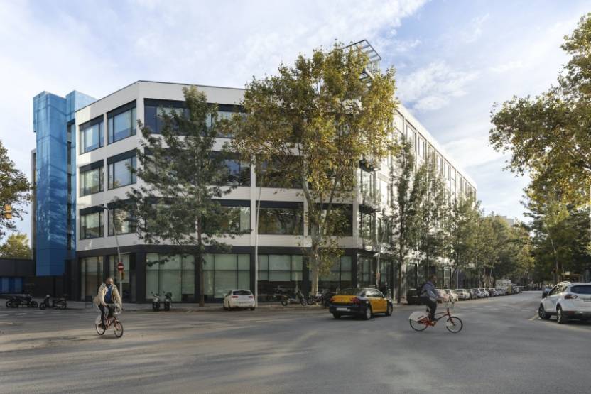 L'immeuble Tánger 66 à Barcelone, occupé par HP © Blue Coast Capital