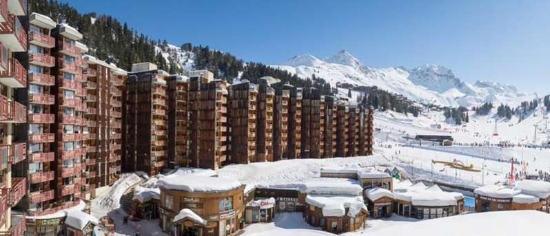 La résidence Bellecôte La Plagne. 