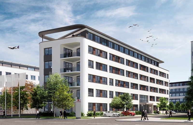 Le 10 Siemensstraße à Neu-Isenburg, Allemagne. Le 10 Siemensstraße à Neu-Isenburg, Allemagne.
