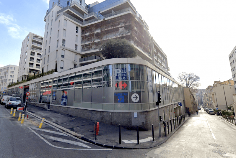 Le Carrefour Market de Marseille Longchamp. © Google Maps