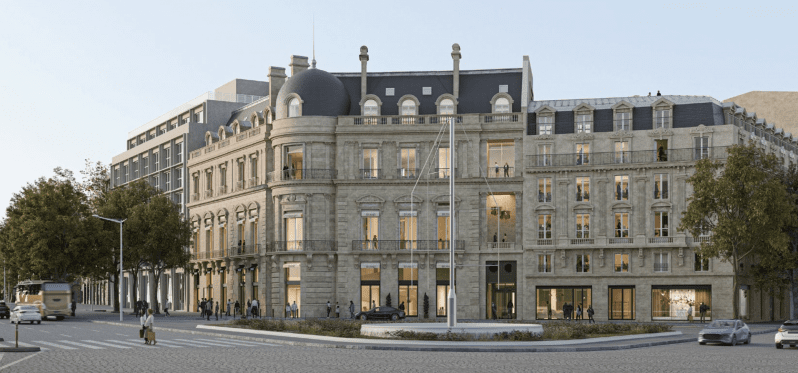 Le 22 Champs-Élysées dans le 8e arrondissement Paris. 