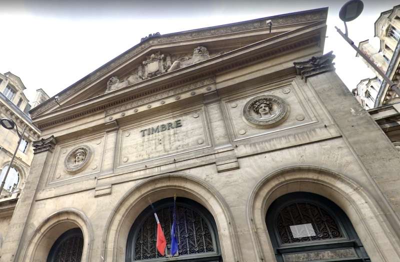 L'ancien hôtel du Timbre, Paris 2. 