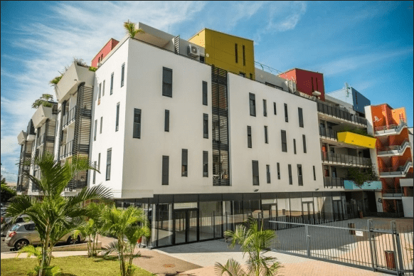 Les Jardins d'Ugo, repris à La Réunion par Action Logement. © CBo Territoria Les Jardins d'Ugo, repris à La Réunion par Action Logement. © CBo Territoria