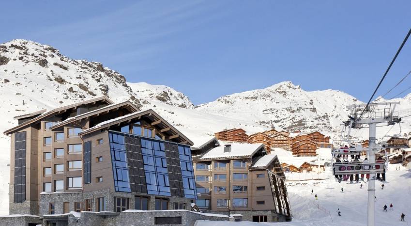 Le 5* Altapura, à Val Thorens. Le 5* Altapura, à Val Thorens.