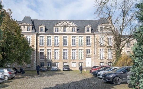Le Palais Saint-Melaine à Rennes