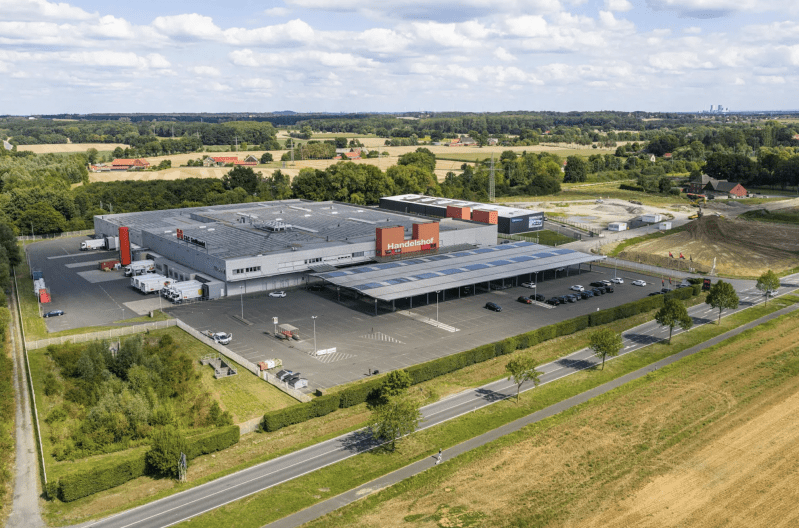 Le magasin Handelshof à Hamm. Le magasin Handelshof à Hamm.