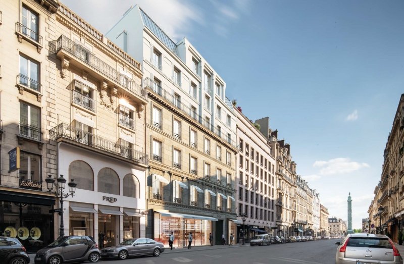 Le 12 Paix dans le 2e arrondissement de Paris. © Fresh Architecture 