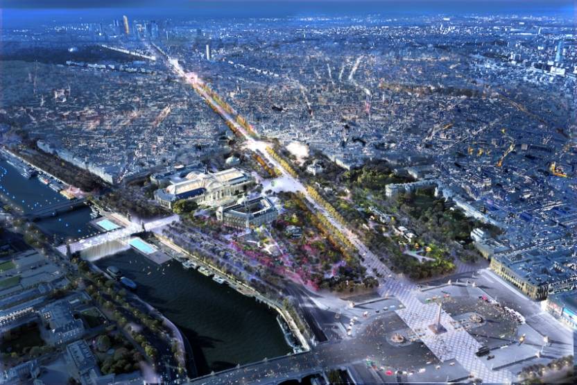 Les Champs-Élysées du futur selon la vision de Philippe Chiambaretta. © PCA-STREAM