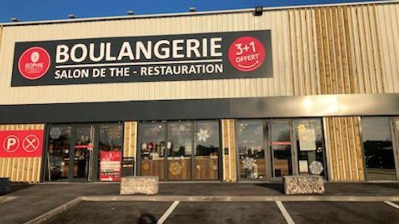 La boulangerie-pâtisserie Sophie Lebreuilly. 