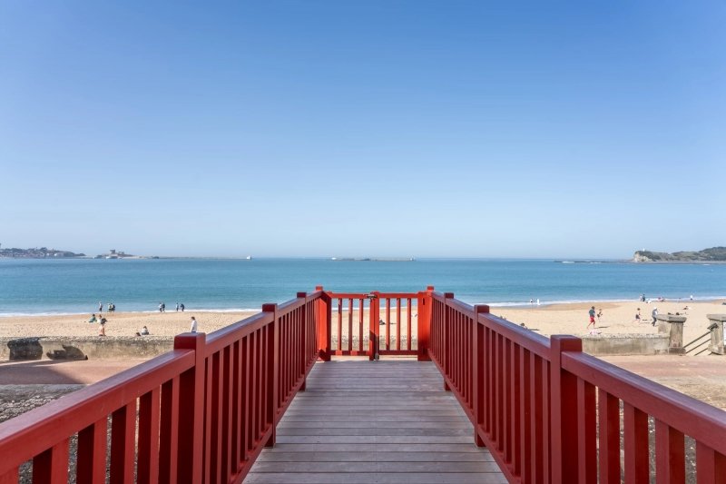 La Villa Ugaïna à Saint-Jean-de-Luz. 