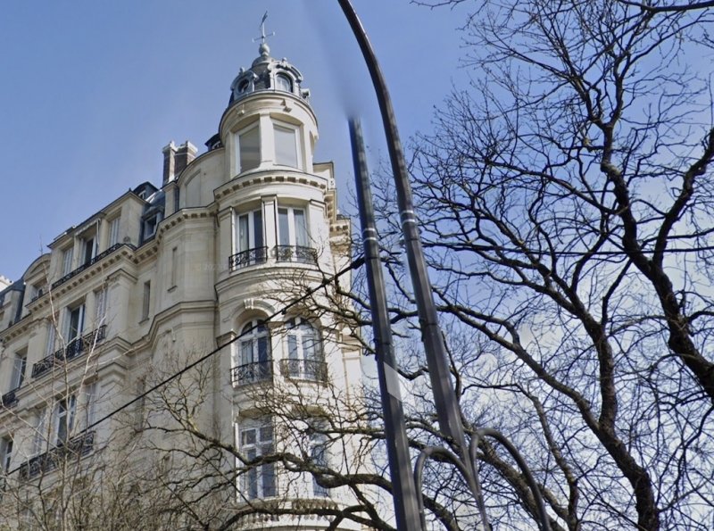 Le 77 boulevard Lannes, à Paris 16. 