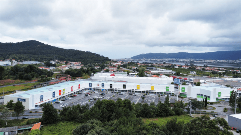 Le retail park de Viana do Castelo, au Portugal. ©Mitiska REIM