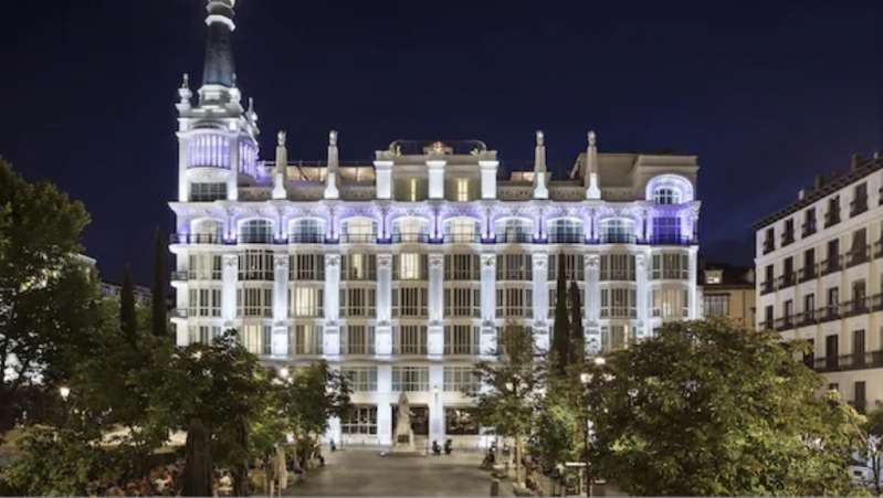 L'hôtel ME Madrid by Melia, à Madrid, principal actif du portefeuille. 