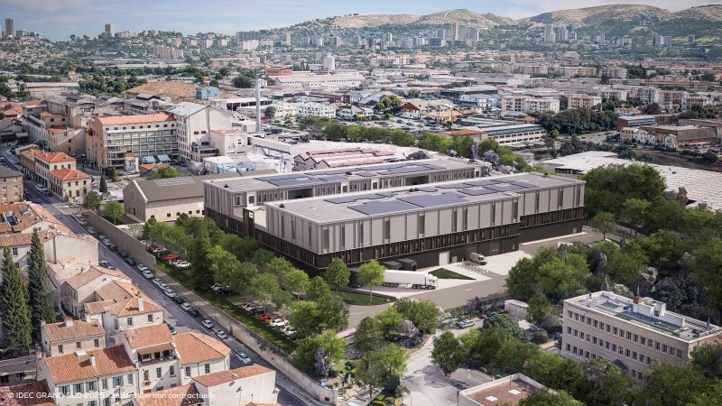 Le projet Massilia à Marseille. © Architecte PCM IDEC Grand sud – Architecte PC initial Groupe FRANC Architecture