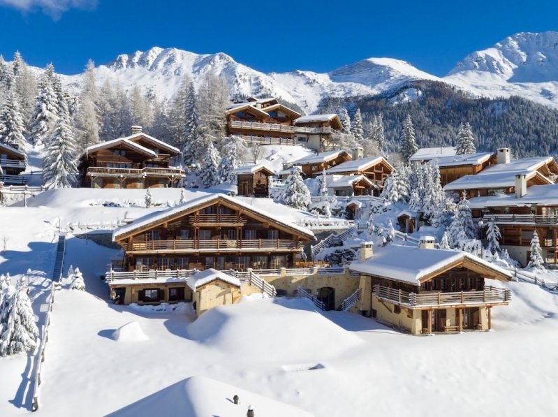 Le chalet Chouqui, à Verbier. 