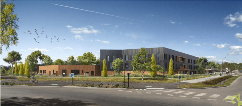 Le projet d'Anthelios à Mérignac. Le projet d'Anthelios à Mérignac.