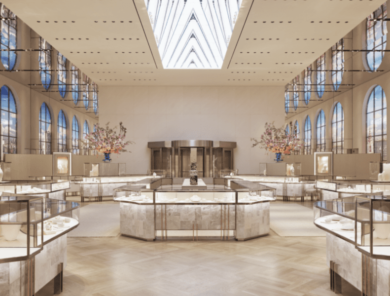 L'intérieur du flasghip de Tiffany & Co à New-York. © Tiffany & Co L'intérieur du flasghip de Tiffany & Co à New-York. © Tiffany & Co