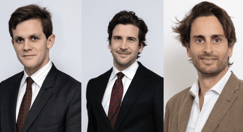 Matthieu Audinet, Éric Fintz et Édouard Tzipine