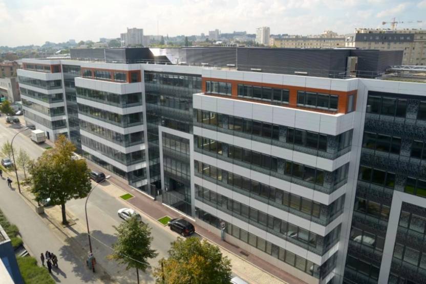 L'immeuble Smart'Up développe 23 000 m2 à Châtillon. © Krengel & Sacquin