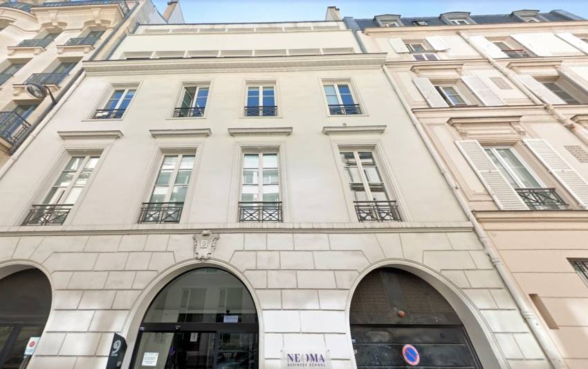 Le 9 Athènes, à Paris 2. © Google Maps Le 9 Athènes, à Paris 2. © Google Maps