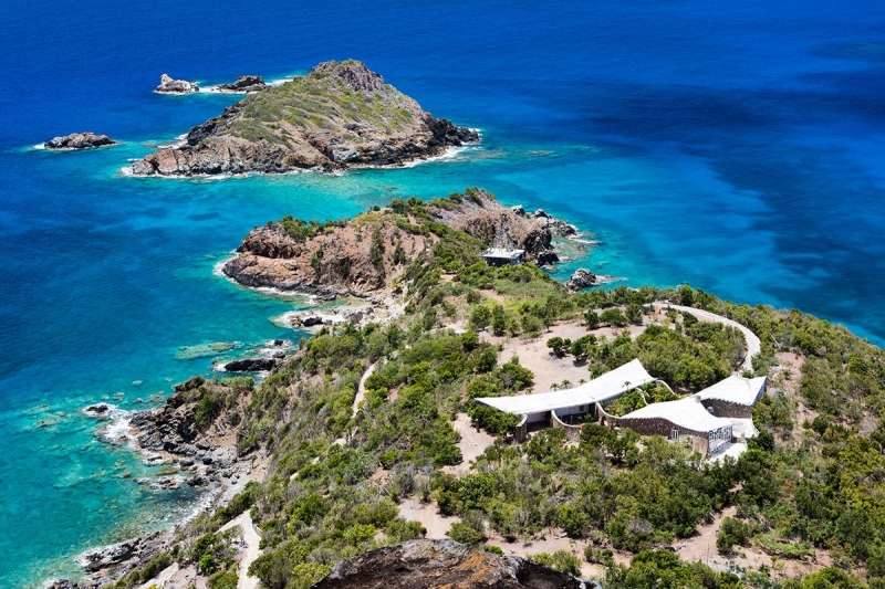 La villa Rockefeller à Saint-Barthélemy © Facebook 