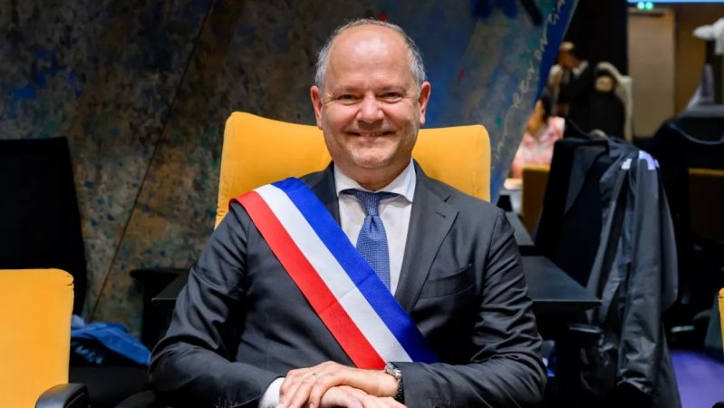 Thierry Lefèvre, maire d'Issy-les-Moulineaux. © Frederic Feutry