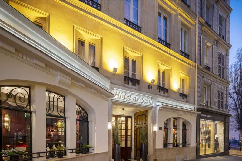 L'hôtel de Seine situé dans le 6e arrondissement de Paris. 
