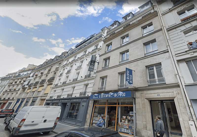 Le 20 rue des Petites Écuries dans le 10e arrondissement de Paris. 