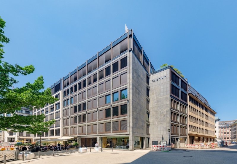 L'immeuble de bureaux de Dornbusch, en Allemagne. 