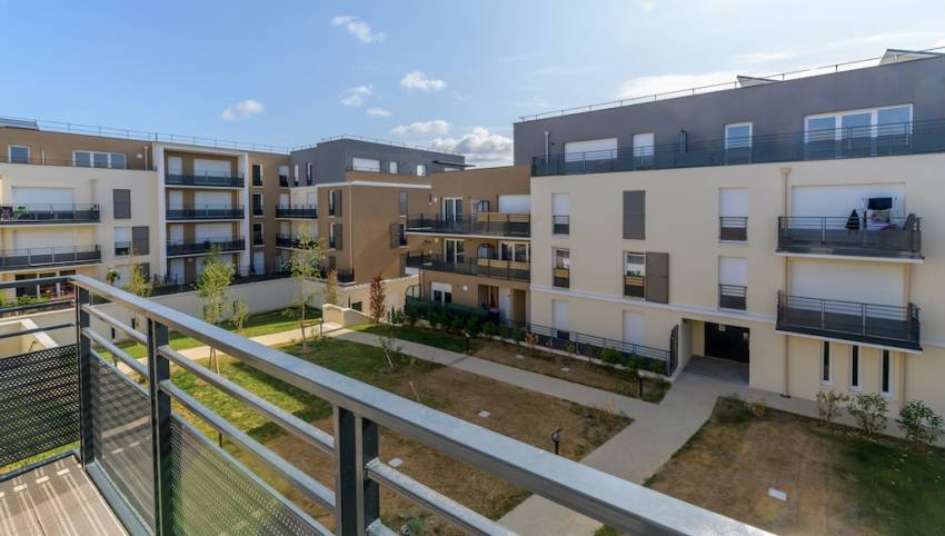 Les terrasses d'Ambroise à La Ville-du-Bois (91), un programme porté par CDC Habitat. 