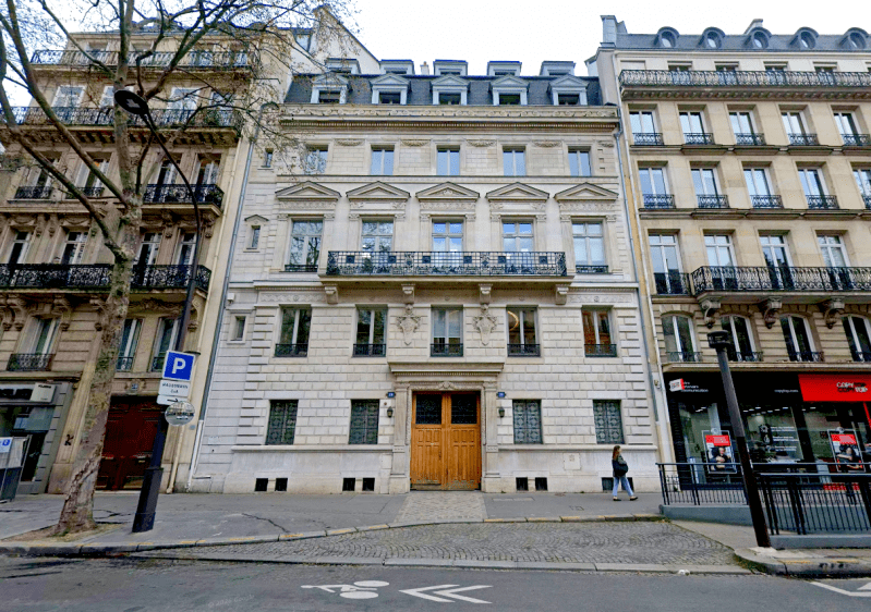 Le 28 Malesherbes, Paris 8. © Google Maps